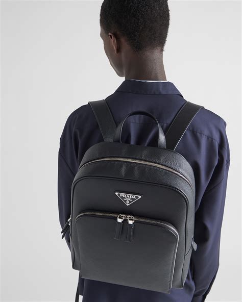 prada frame bag 2018|Prada leather backpack.